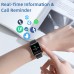 Dirrelo Smart Watch, Alexa Smartwatch for Android Phones iPhone Compatible Women Men, 1.69" Touch Screen 300+ Dials, 5ATM Waterproof Fitness Tracker Watch Heart Rate/Blood Oxygen/Sleep Monitor Blue